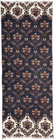 Thumbnail for your product : Tory Burch Damask Printed Scarf, Navy