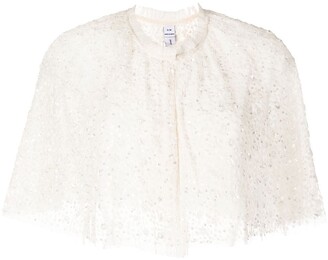 Needle & Thread Floral-Embroidered Blouse