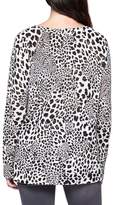 Thumbnail for your product : Sanctuary Cabaret Crew Animal Print Sweater