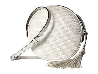 Patricia Nash Twisted Woven Embossed Scafati Canteen Crossbody