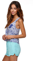 Thumbnail for your product : LA Hearts Cropped Pocket Racerback Tank