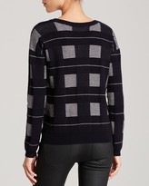 Thumbnail for your product : Joie Sweater - Lette Plaid Brushed Wool Cashmere