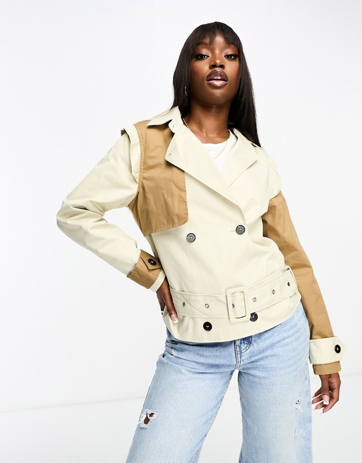 Cropped Trench | Shop The Largest Collection in Cropped Trench 