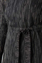 Thumbnail for your product : Trendyol Wasitband Detail Patterned Dress Black