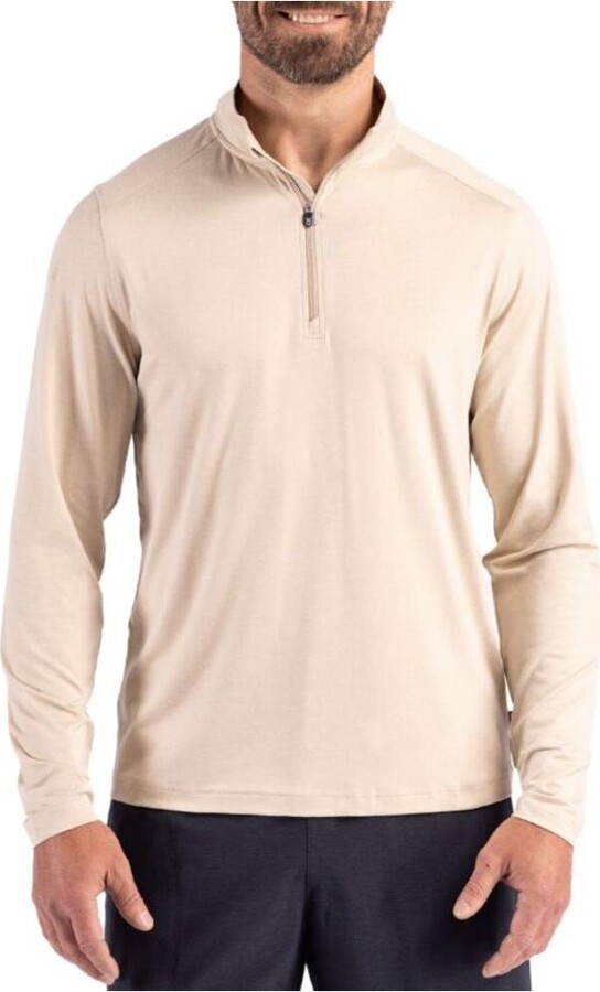 Cutter & Buck Coastline Epic Comfort Recycled Mens Quarter Zip