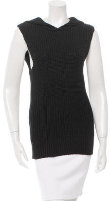 A.L.C. Hooded Sleeveless Sweater