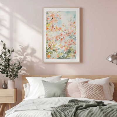 Winston Porter Blossoms in Spring Light II Framed Print