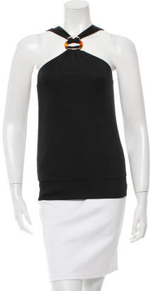 Gucci Sleeveless Embellished Top