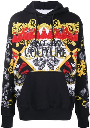 versace hoodie mens