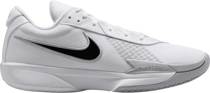 Nike G.T. Cut Academy Basketball Shoes, Men's, M8/W9.5, White/Black/Gray