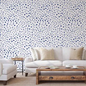 Nutmeg Wall Stickers Dalmatian Dots Self Adhesive Wallpaper Various Colours