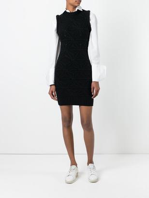DSQUARED2 Japanese star knit dress - women - Polyester/Wool - S