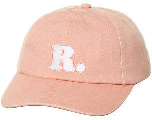 Rusty New Women's Cooper Adjustable Cap Cotton Polyester Leather Pink N/A
