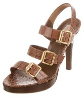 Thumbnail for your product : Michael Kors Embossed Platform Sandals