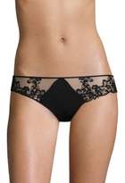 Thumbnail for your product : Simone Perele Saga Floral Lace Thong