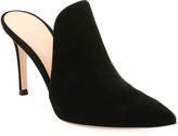 Thumbnail for your product : Gianvito Rossi Suede 85mm Cutaway Mule