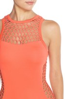 Thumbnail for your product : Seafolly 'Mesh About' High Neck One-Piece Swimsuit