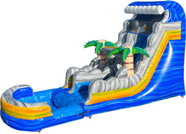 Jingo Jump 18 Ft Caribbean Blast Water Slide