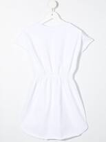 Thumbnail for your product : Zadig & Voltaire Kids Logo-Print Elasticated Dress
