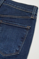 Thumbnail for your product : J Brand Teagan High-rise Straight-leg Jeans - Mid denim