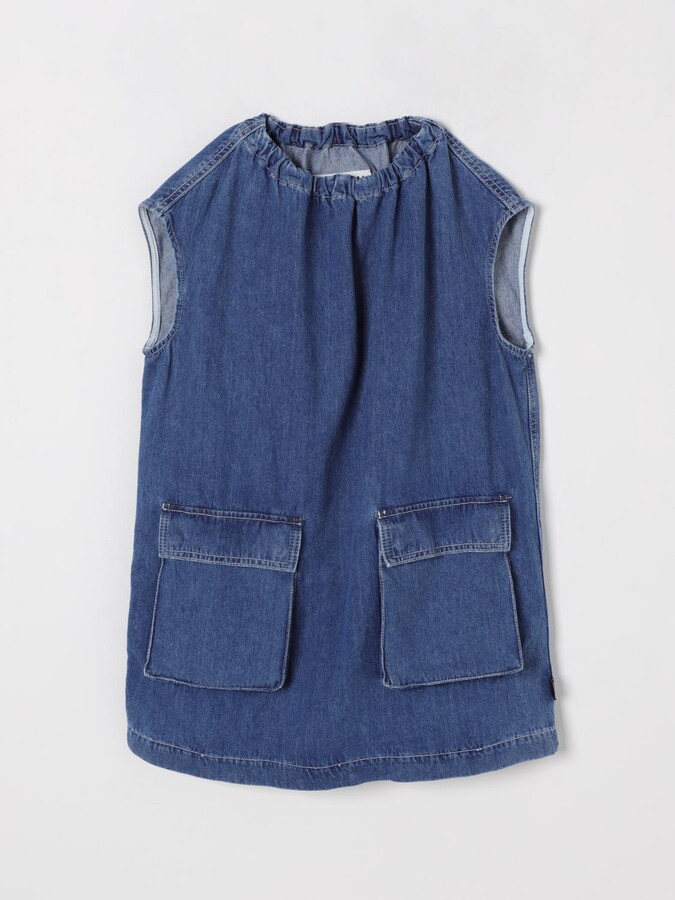 MM6 MAISON MARGIELA Dress Kids color Denim