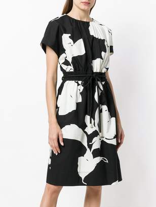 Marc Jacobs flower print belted dress