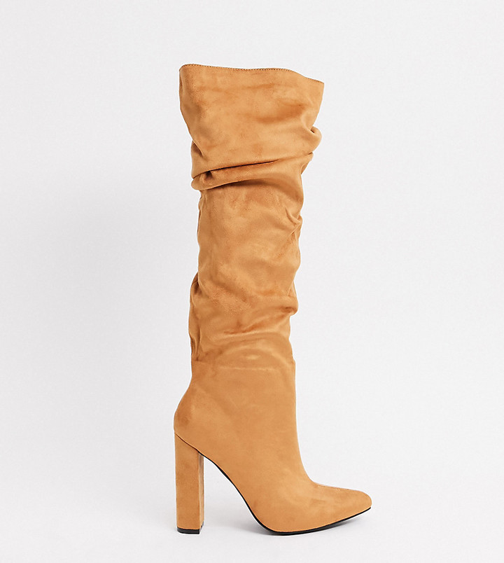 pointed slouch boots