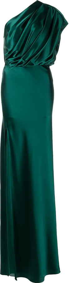 michelle mason dress green