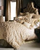Thumbnail for your product : Dian Austin Couture Home King Damask Duvet Cover, 108" x 95"