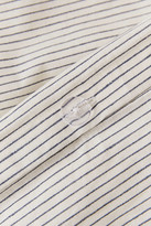 Thumbnail for your product : Urban Outfitters Washed Cotton Striped Tassel Duvet Cover