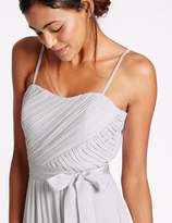 Thumbnail for your product : Marks and Spencer Detachable Straps Pleated Maxi Dress