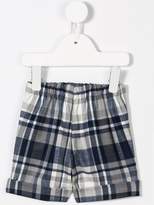 Thumbnail for your product : Il Gufo checked pleated shorts