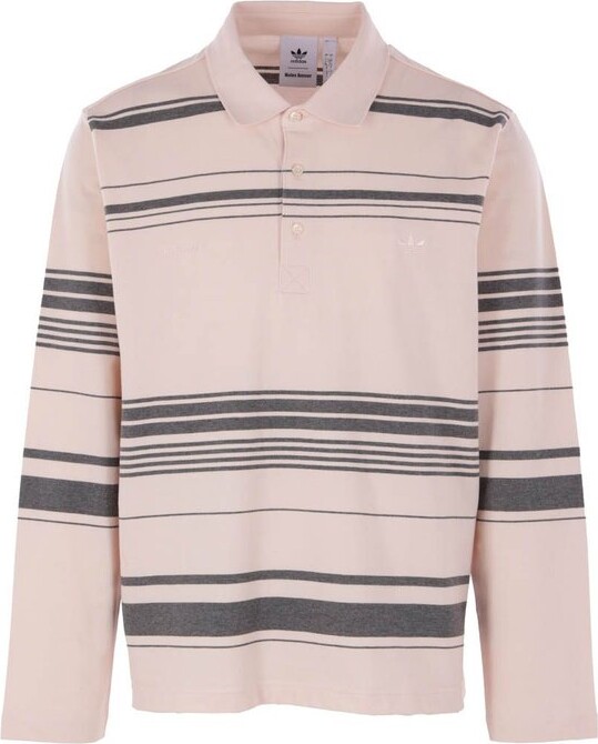 adidas X Wales Bonner Striped Polo Shirt