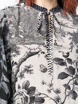 Thumbnail for your product : Pierre Louis Mascia Floral-Print Maxi-Dress