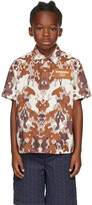 Thumbnail for your product : Burberry Kids Brown Anish Camo Shirt