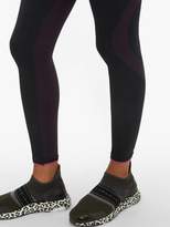 Thumbnail for your product : Calvin Klein Performance - Logo-print Technical Leggings - Womens - Black