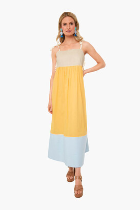 Tory Burch Jackfruit Color Blocked Dress - ShopStyle