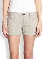 Thumbnail for your product : Joe's Jeans Suko Striped Denim Shorts