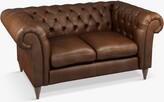 Thumbnail for your product : John Lewis & Partners Cromwell Chesterfield Small 2 Seater Leather Sofa