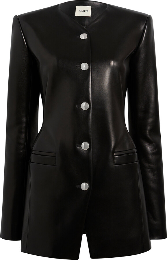 KHAITE Leather & Faux Leather Jackets