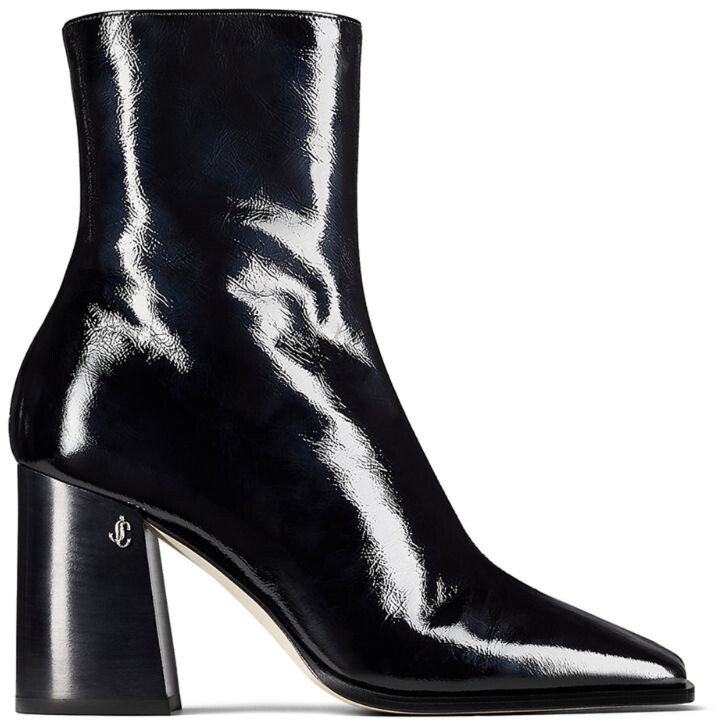 glossy boots
