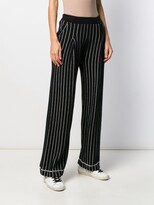 Thumbnail for your product : Barrie Striped Trousers