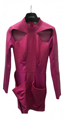 Jitrois Pink Leather Dresses