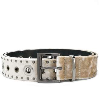 Schumacher Dorothee silver-tone studded belt