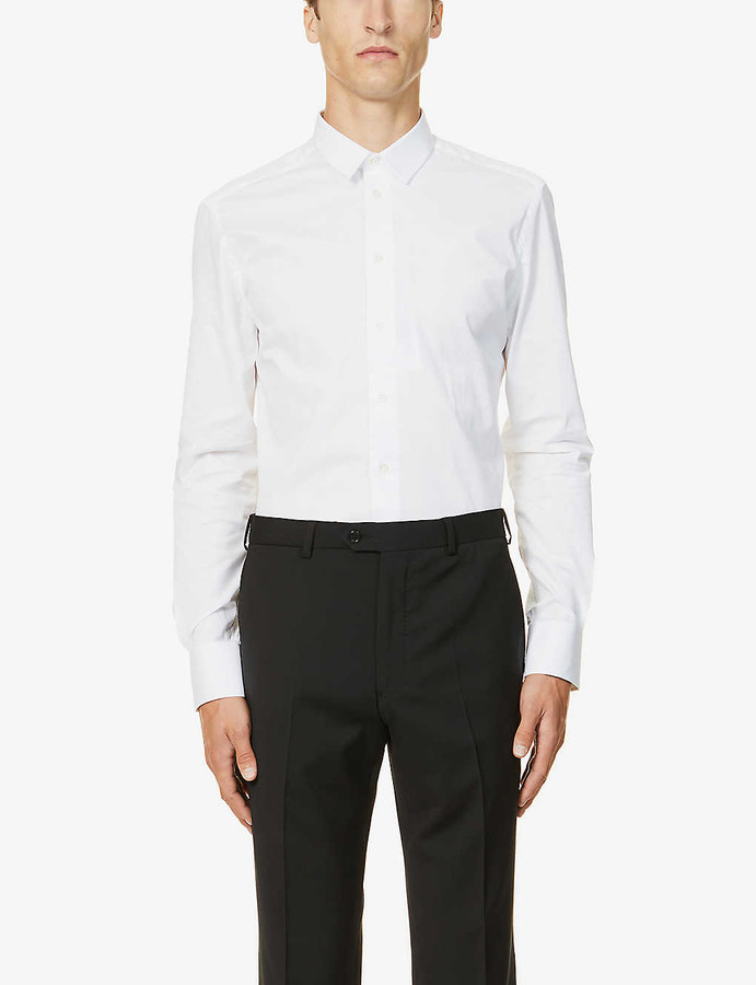 cotton king slim fit shirts