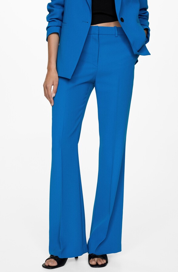 MANGO Wide Leg Pants