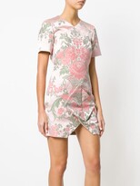 Thumbnail for your product : Christopher Kane Floral Jacquard Mini Dress