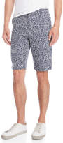 Thumbnail for your product : Le Mont St Michel Navy & White Jacquard Shorts