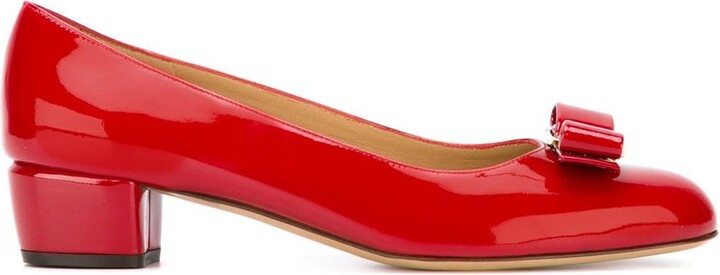 Red Block Heel Shoes | ShopStyle CA