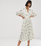Thumbnail for your product : Selected floral midi dress